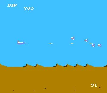 Formation Z (Japan) (Rev A) (Virtual Console) screen shot game playing